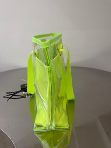 Mirror Charm Clear Bag