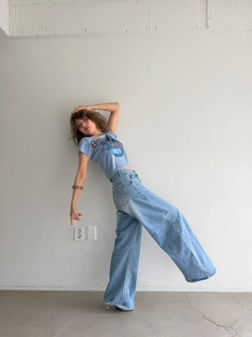 Vintage Print Towel Tee