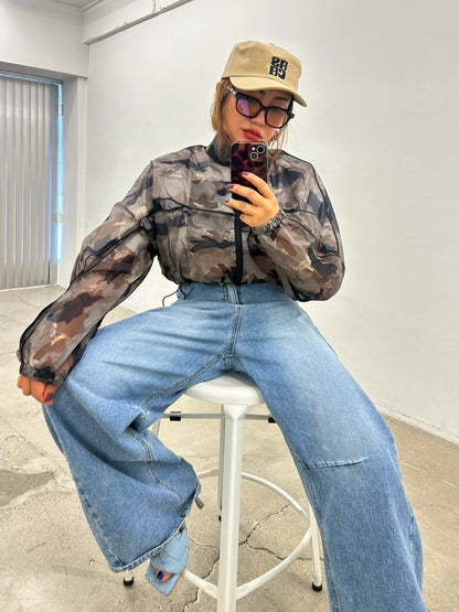 Sheer Camo Jacket