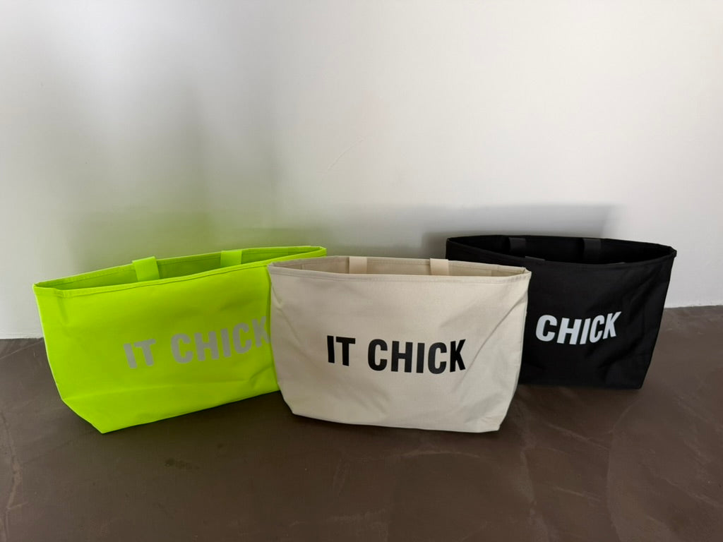 Mirror Charm Clear Bag