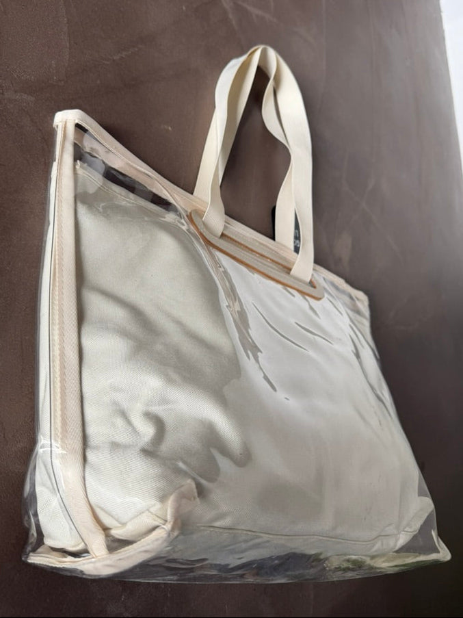 Mirror Charm Clear Bag