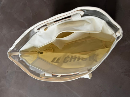 Mirror Charm Clear Bag