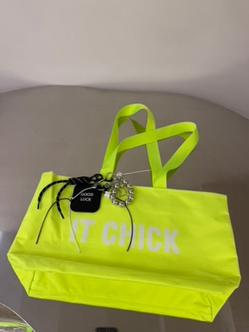 Mirror Charm Clear Bag