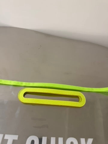 Mirror Charm Clear Bag