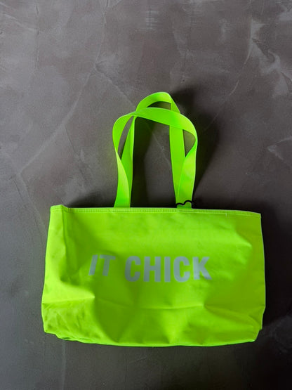 Mirror Charm Clear Bag