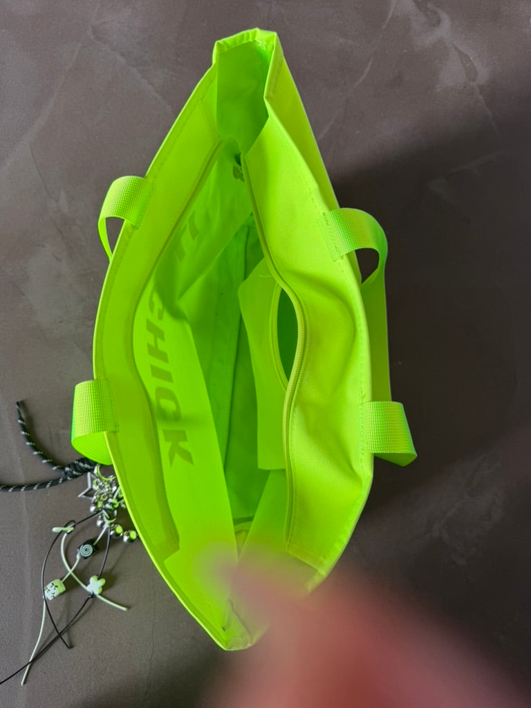 Mirror Charm Clear Bag