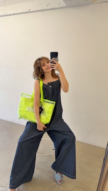 Mirror Charm Clear Bag