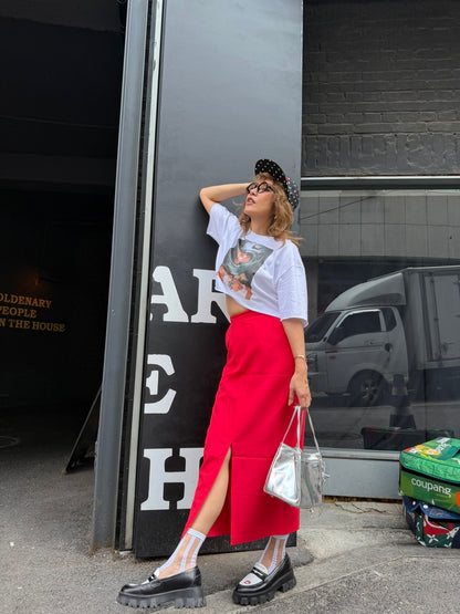 Daily Slit Tight Skirt