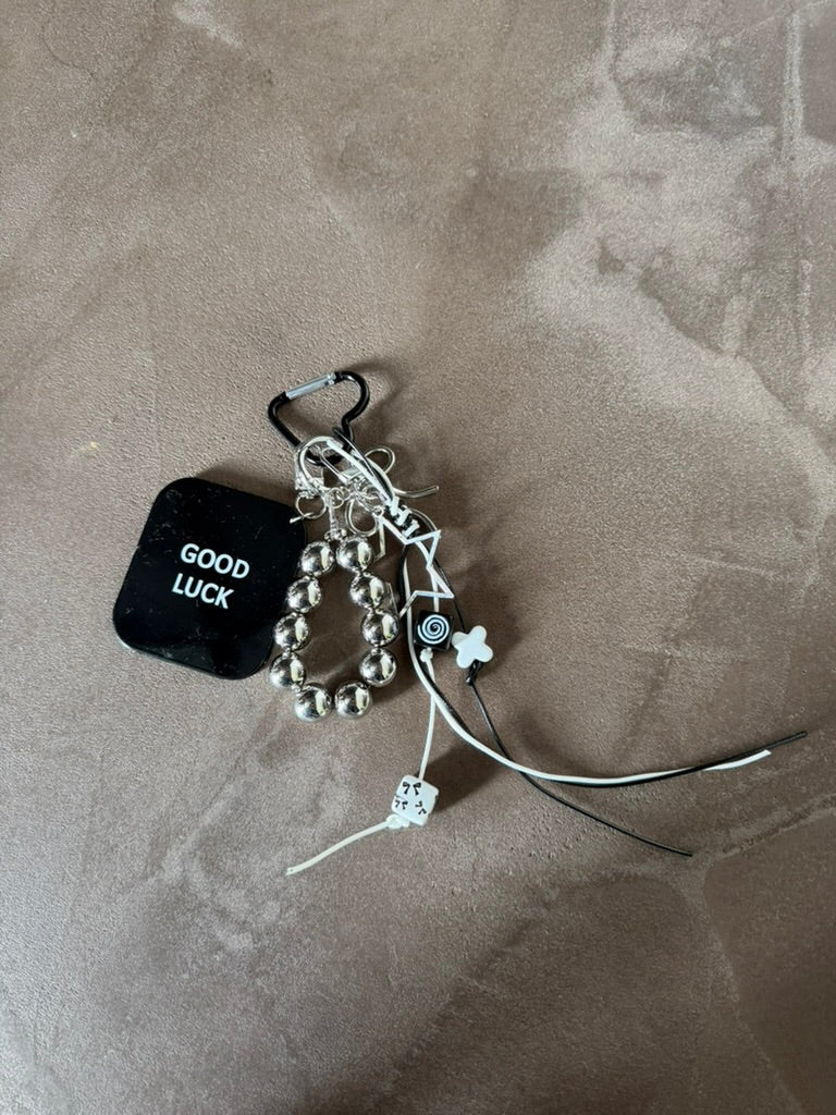 Mirror Charm Clear Bag