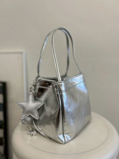 Silver Charm Mini Bag