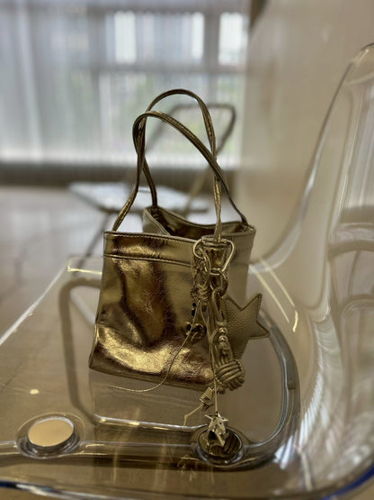 Silver Charm Mini Bag