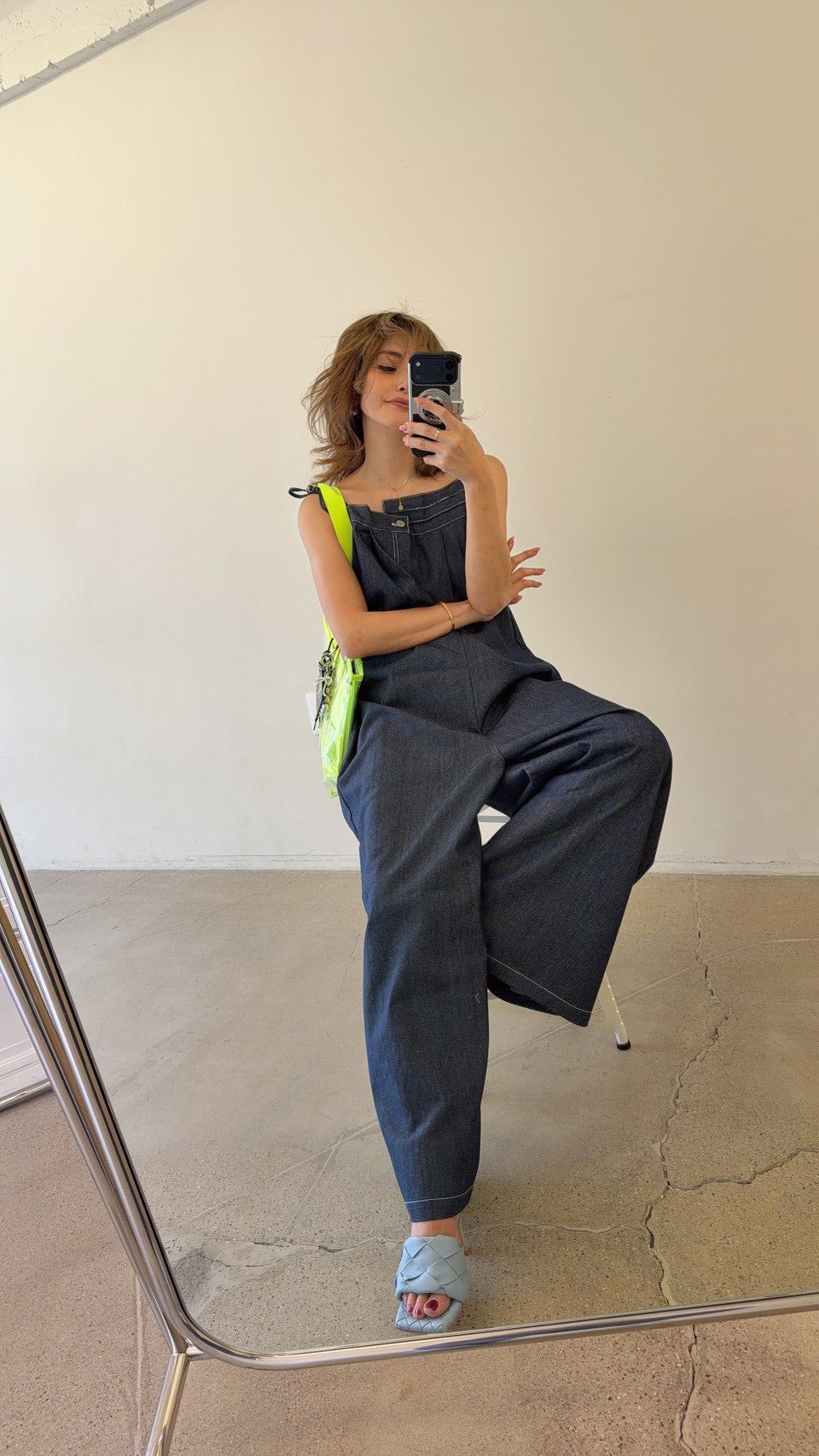 Light Denim 2Way Jumpsuit