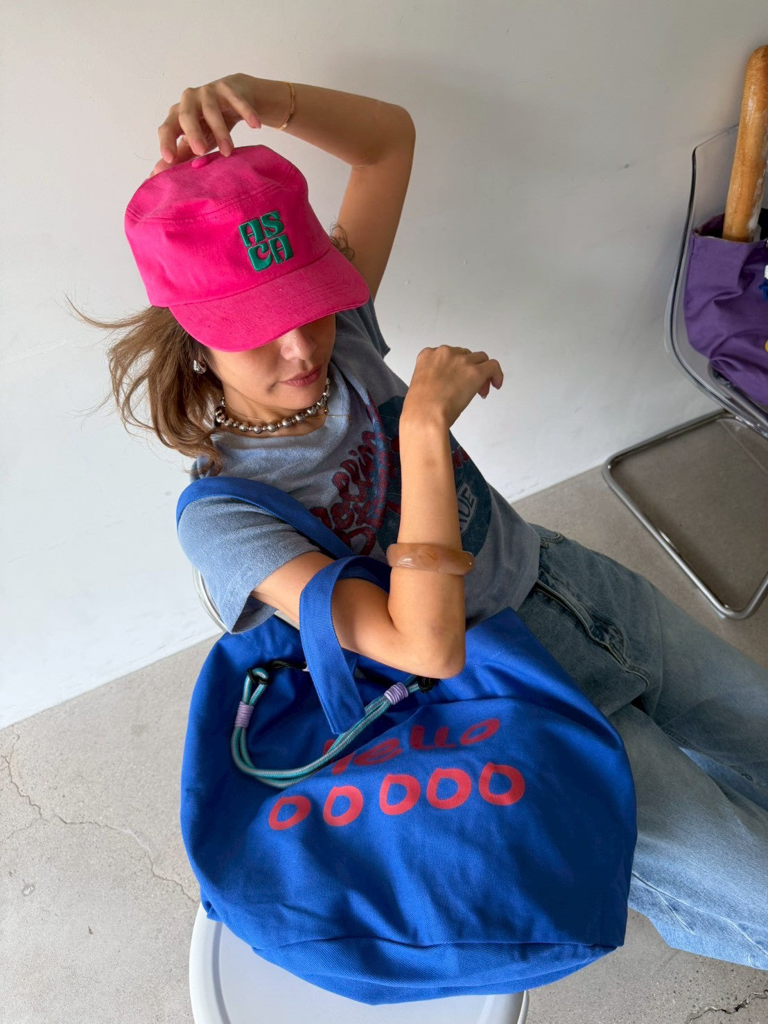 Color Logo Work Cap
