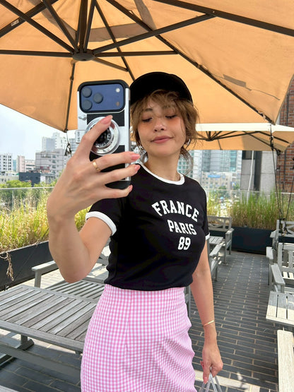 France Paris 89 Cotton Tee