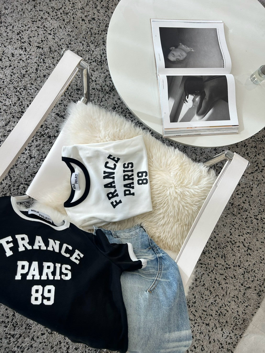 France Paris 89 Cotton Tee