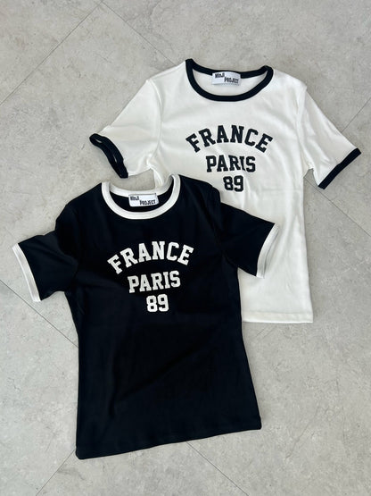 France Paris 89 Cotton Tee