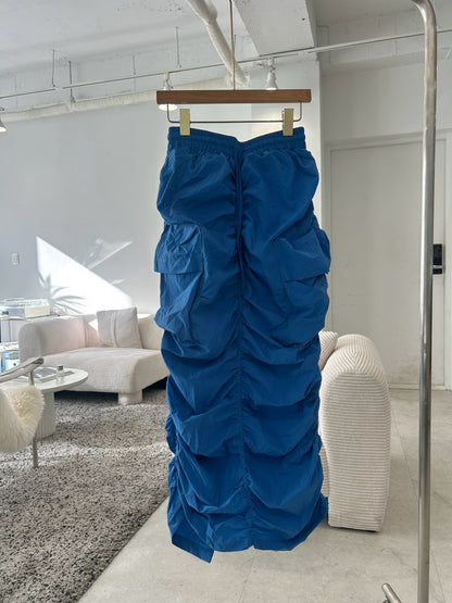 Crush Nylon Skirt