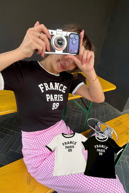 France Paris 89 Cotton Tee