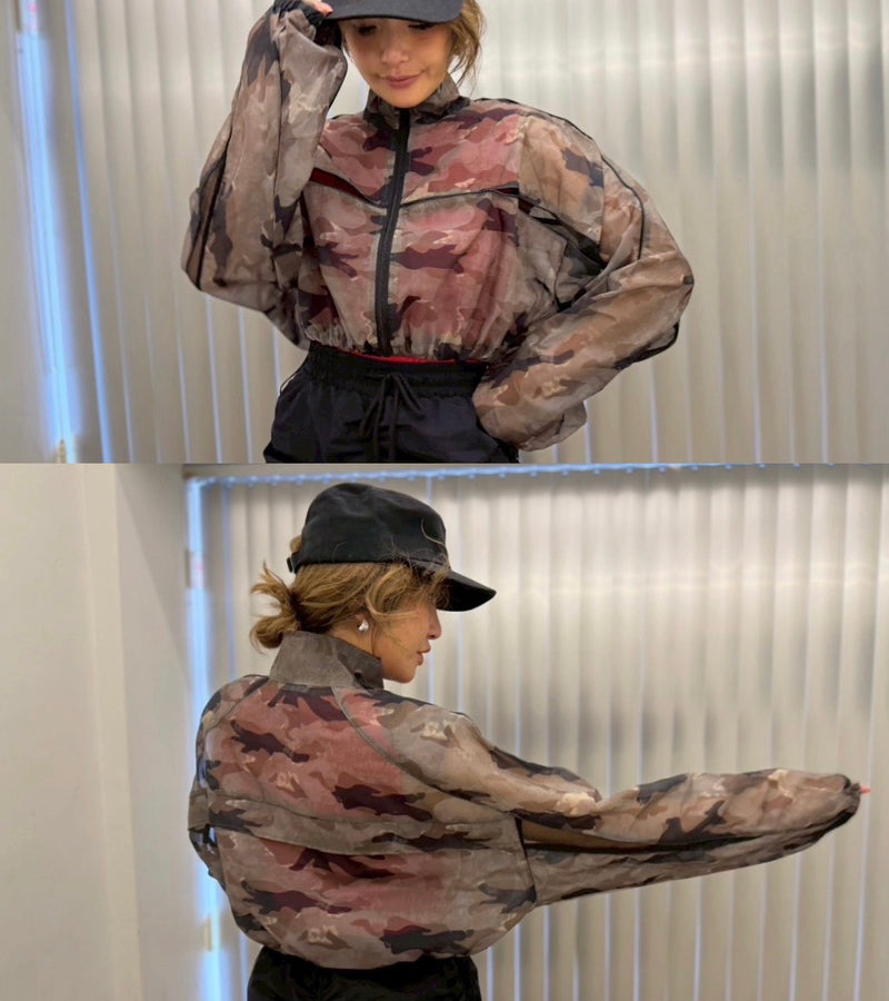 Sheer Camo Jacket