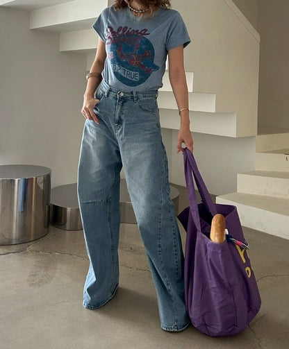 Curve Denim Pants